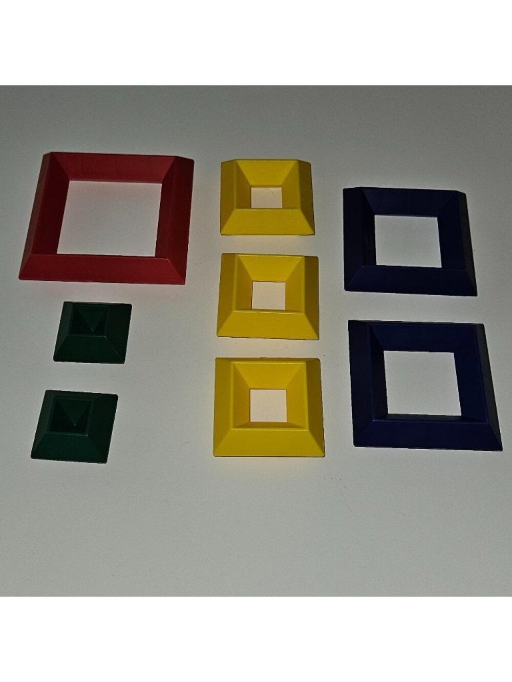 8 Wedgits Replacement Pieces STEM Manipulative Blocks Math Red Green Yellow Blue